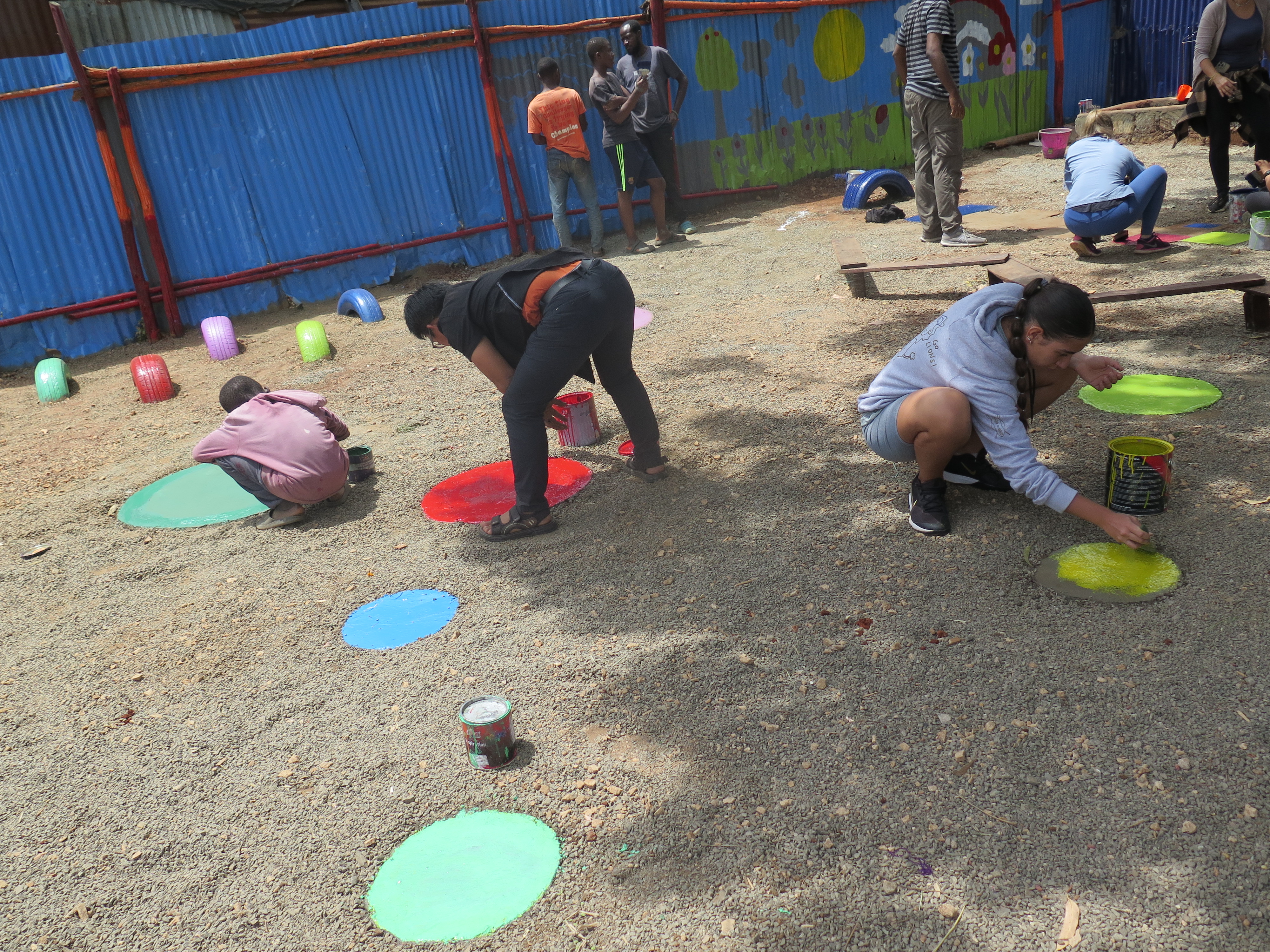 The new playground: transforming Fizi School into a hub of happiness